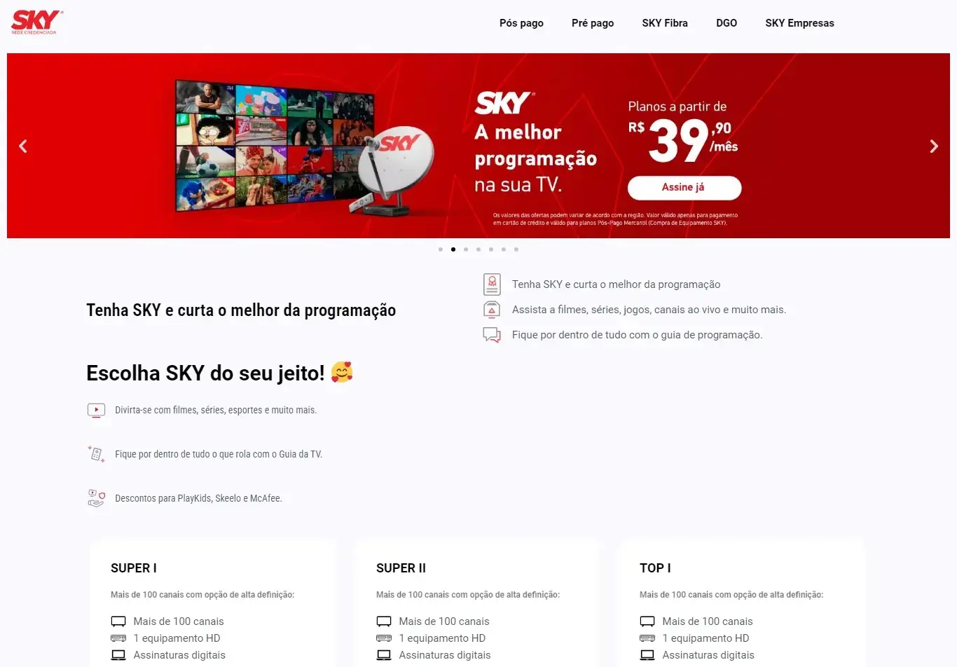 DirectSky - Projeto desenvolvido pela Inovasoft Digital