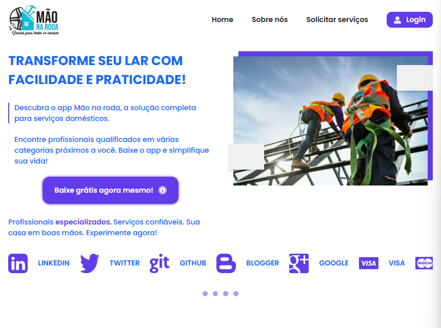 Mão na Roda - Projeto desenvolvido pela Inovasoft Digital