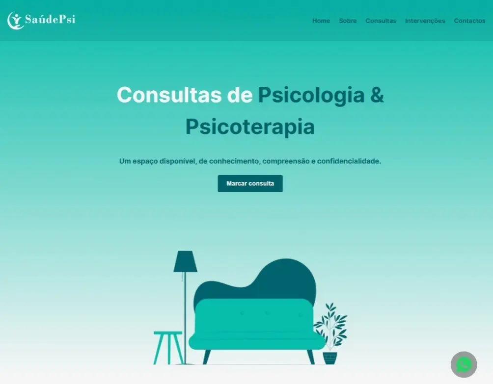SaúdePsi - Projeto desenvolvido pela Inovasoft Digital