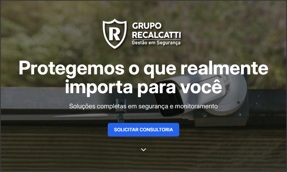 LP Recalcatti - Projeto desenvolvido pela Inovasoft Digital